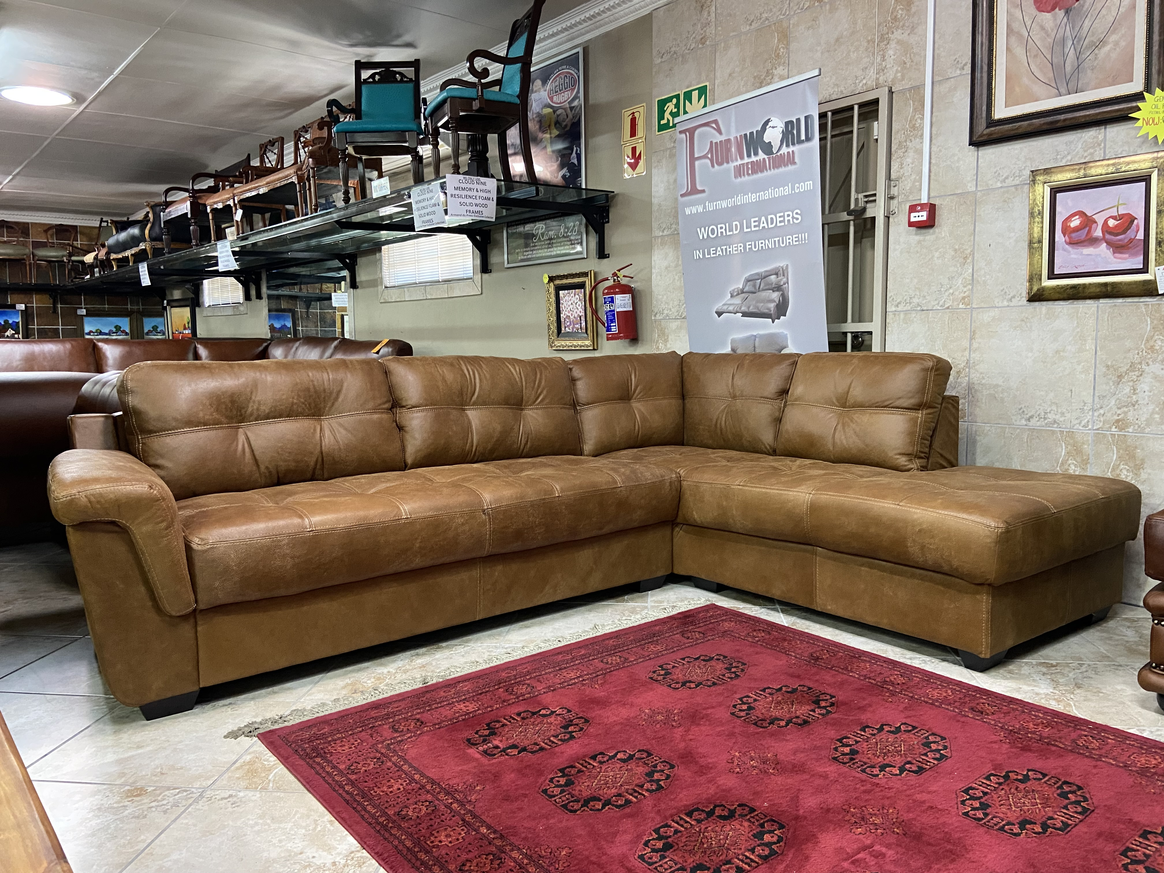 leather corner daybed sale | furnworld international